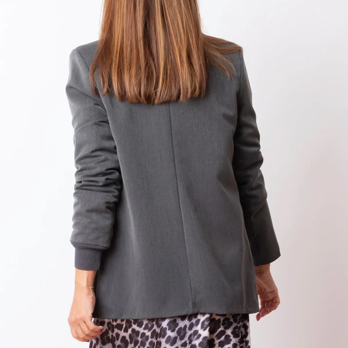 Blazer Hombreras - Gris