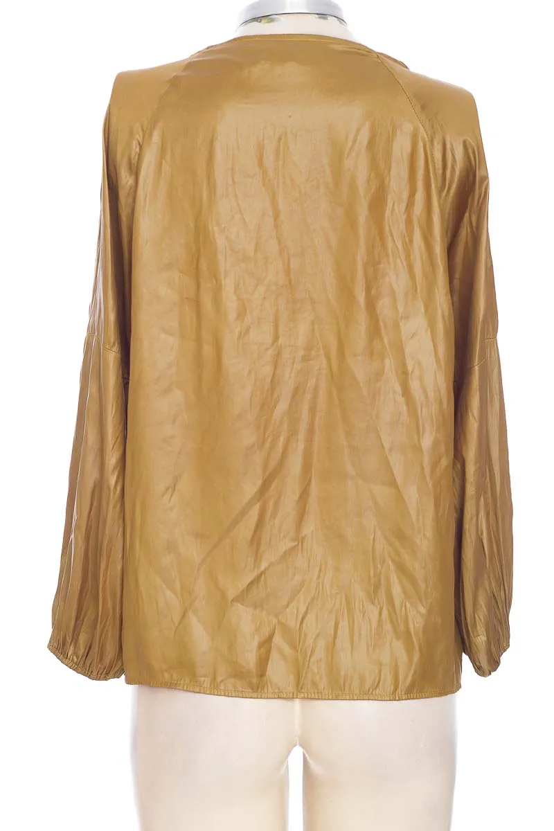 Blusa color Dorado - Zara