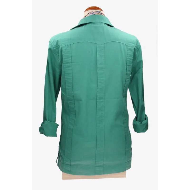 Camisa Cubana verde