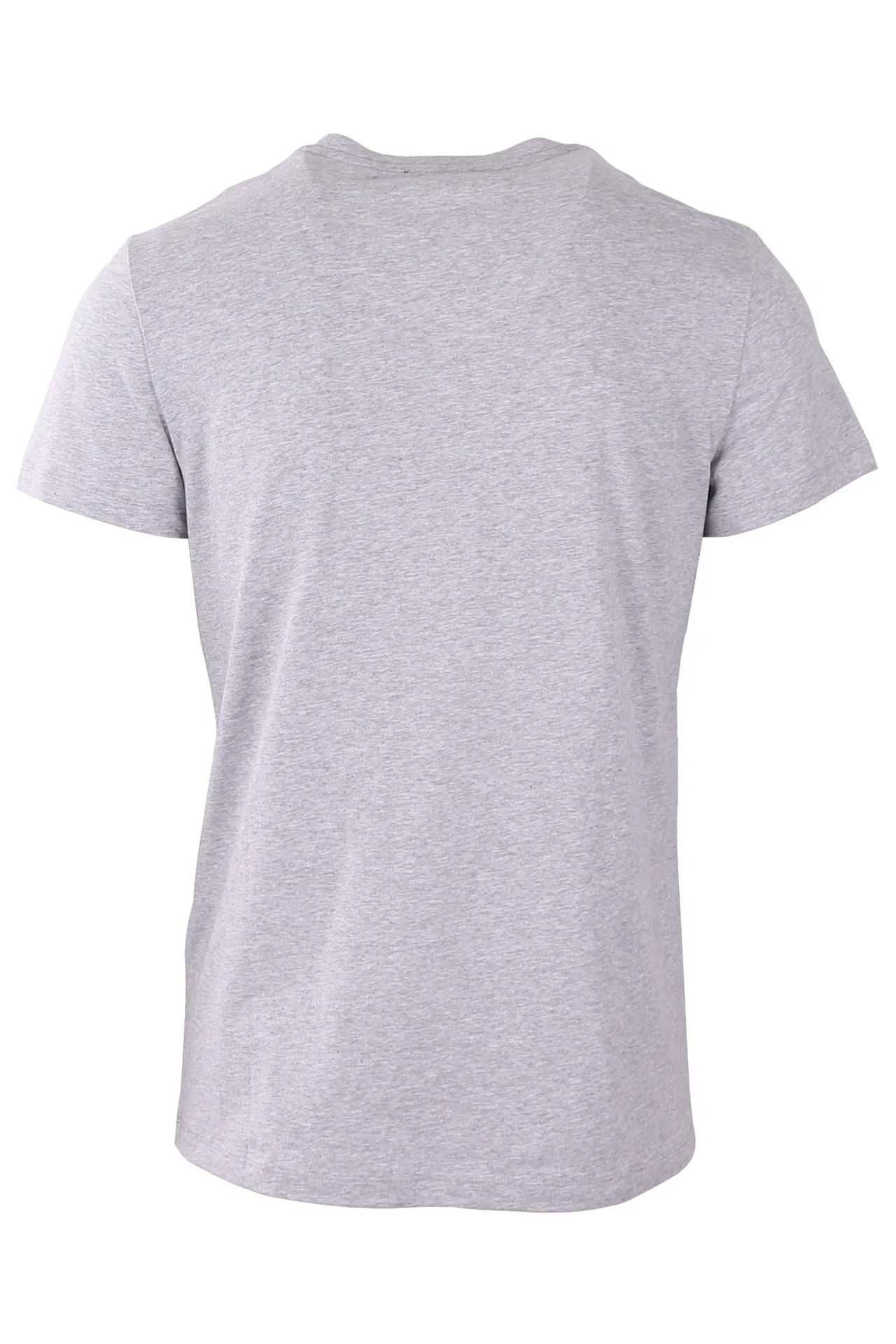 Camiseta Balmain gris con logo afelpado