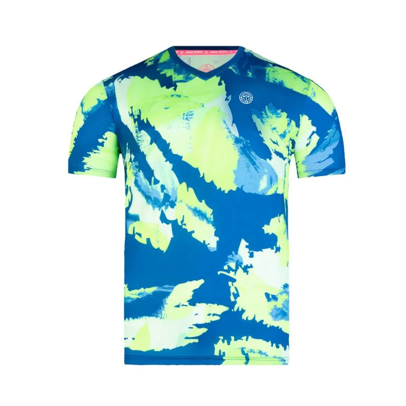 Camiseta Bidi Badu Madu Azul Verde Fluor | BIDI BADU