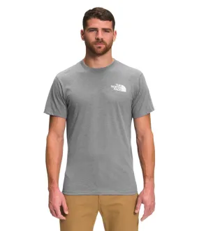 Camiseta Box Nse Tee Manga Corta Gris Hombre The North Face