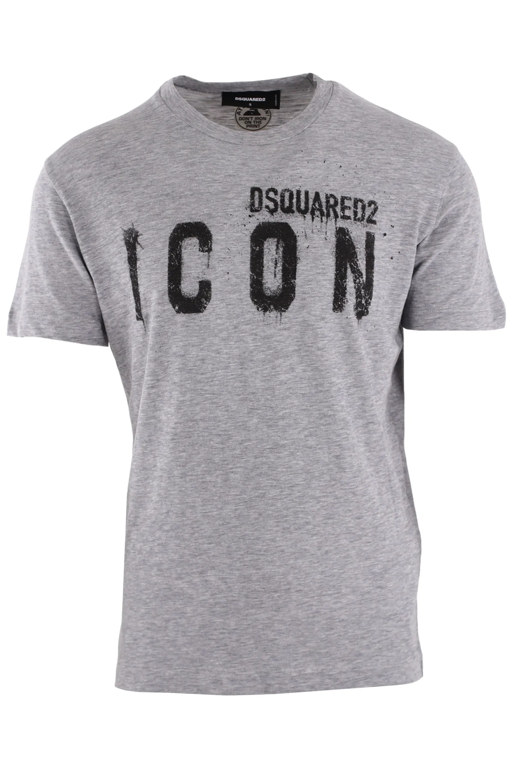 Camiseta gris con logo 