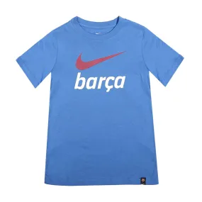 Camiseta Nike Barcelona niño Swoosh Club