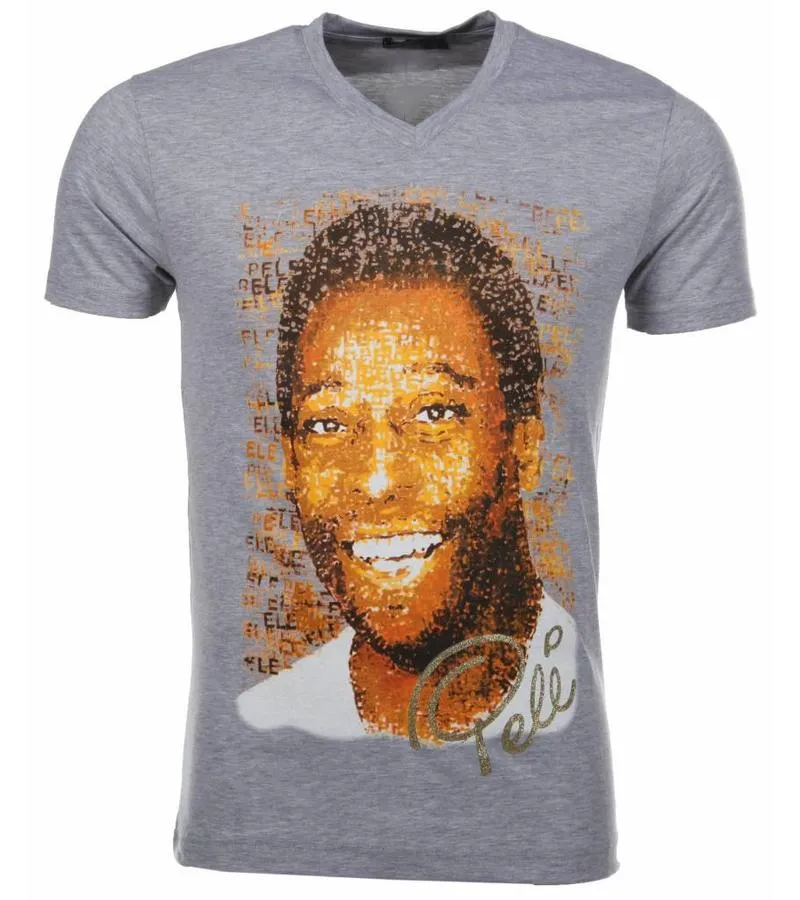 Camisetas - Pele - Gris