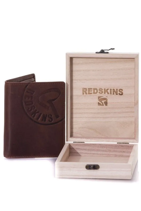 Cartera Hombre Redskins Electron Marron