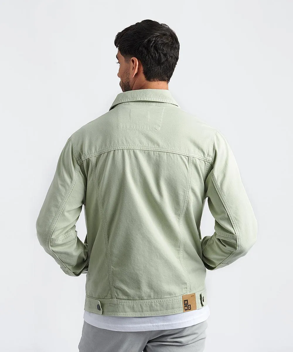 CASACA DENIM VERDE PV24