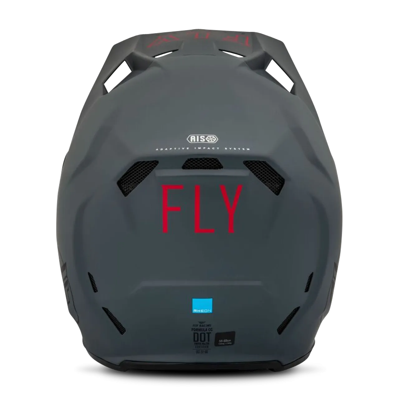 Casco de Cross FLY Racing Formula CC Gris Mate-Negro