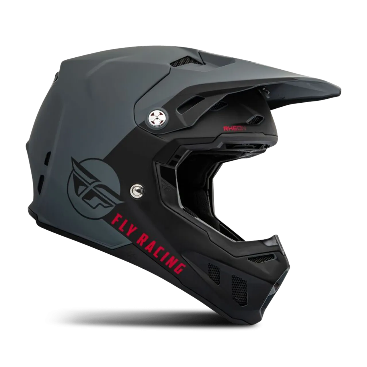 Casco de Cross FLY Racing Formula CC Gris Mate-Negro