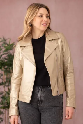 Chaqueta Mujeres Oakwood Thea Metal Light Gold 644