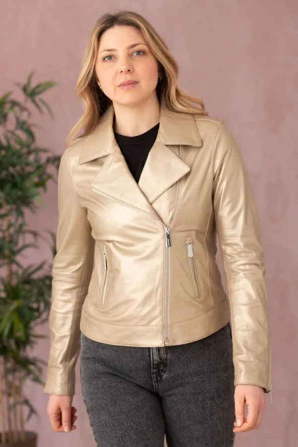 Chaqueta Mujeres Oakwood Thea Metal Light Gold 644