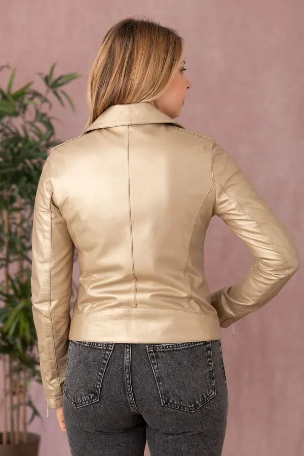 Chaqueta Mujeres Oakwood Thea Metal Light Gold 644