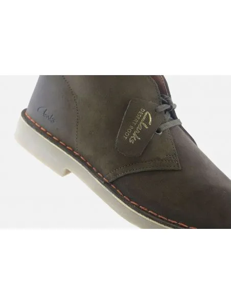 CLARKS Botas Desert Hombre - Verde