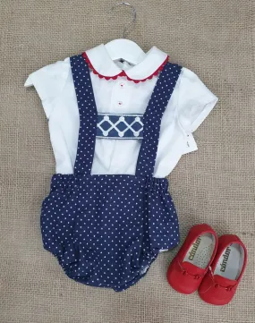 Conjunto bebé niño R220741 Yoyo rojo 2 piezas