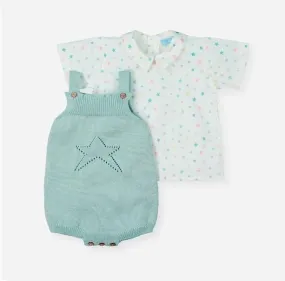 Conjunto Peto bebé niño MAC ILUSIÓN Anís de Estrella