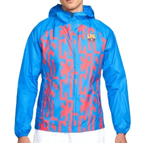 Cortavientos Nike Barcelona All Weather Fan Graphics