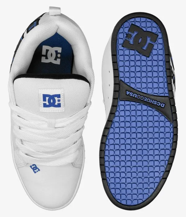 DC Court Graffik Zapatilla (white grey blue)