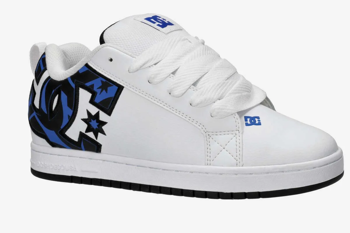 DC Court Graffik Zapatilla (white grey blue)