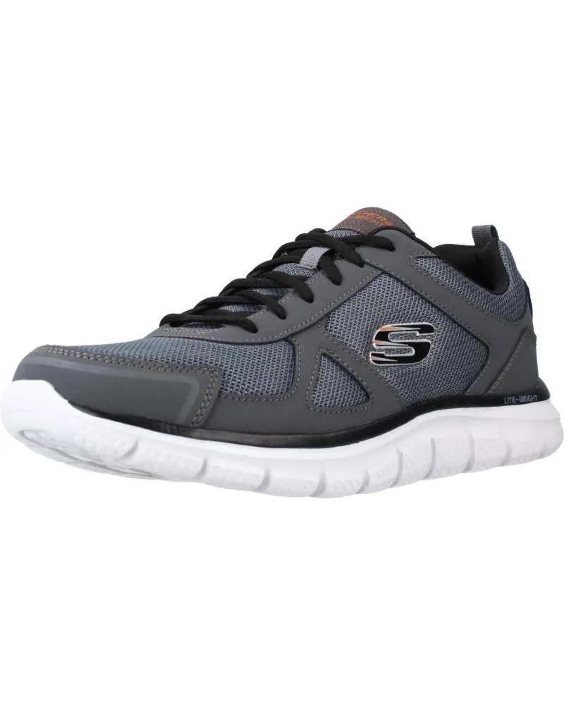 Deportivas de Hombre y Niño SKECHERS TRACK SCLORIC GRIS