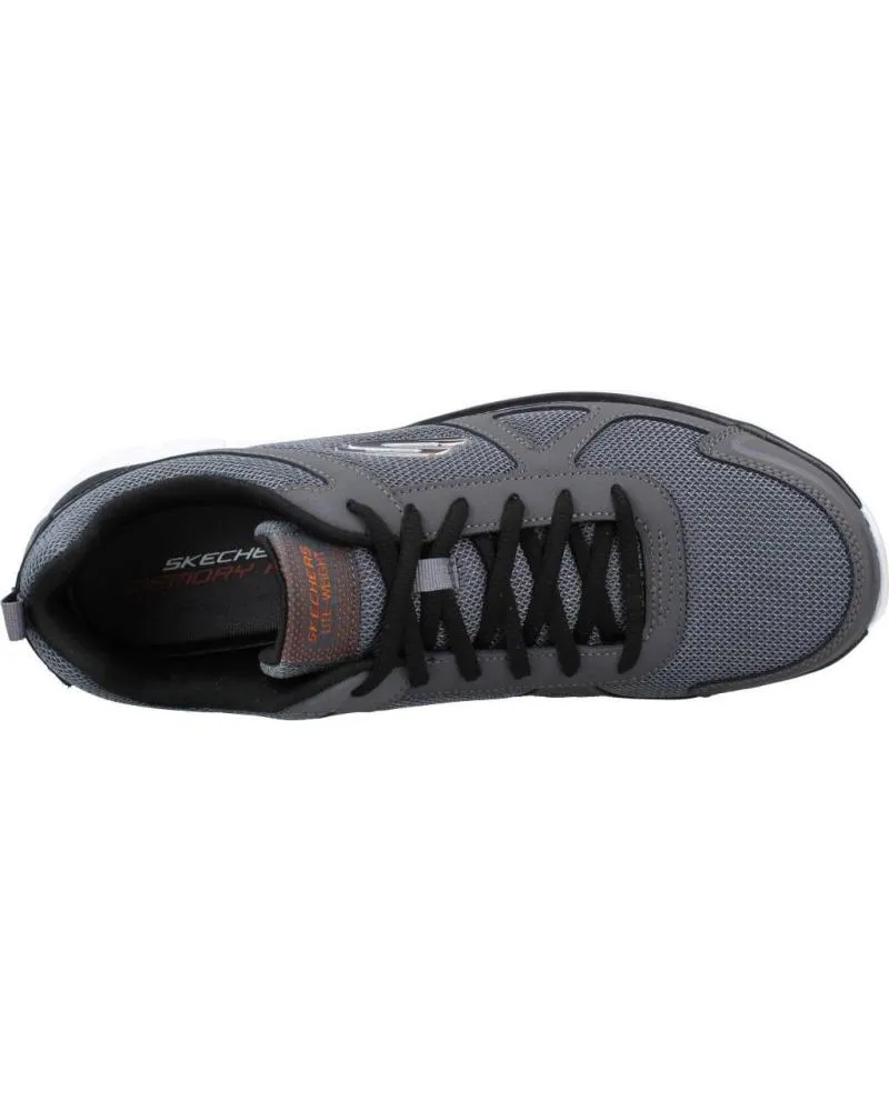 Deportivas de Hombre y Niño SKECHERS TRACK SCLORIC GRIS