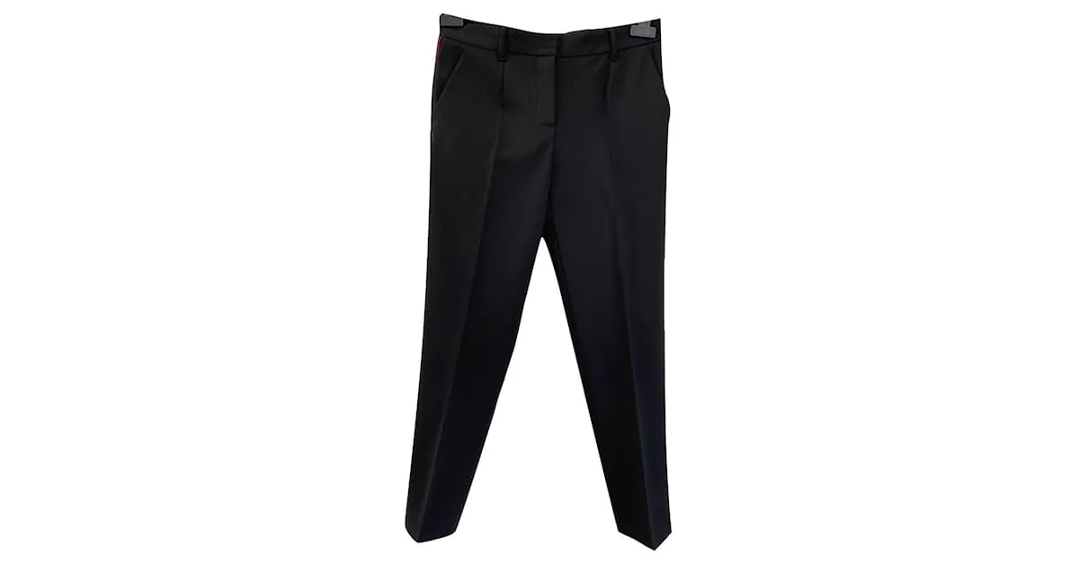 Dolce & Gabbana Pantalón Dolce&Gabbana con rayas Negro 