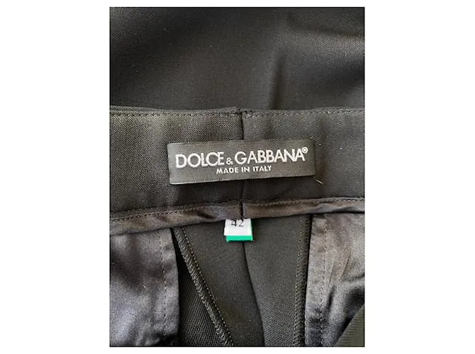 Dolce & Gabbana Pantalón Dolce&Gabbana con rayas Negro 