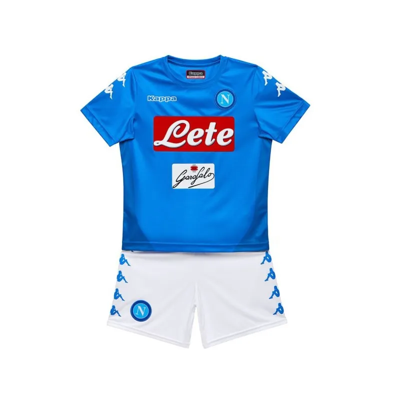 El SSC Napoli de pantalones cortos de jersey de bebé en casa 2017/18 Kappa