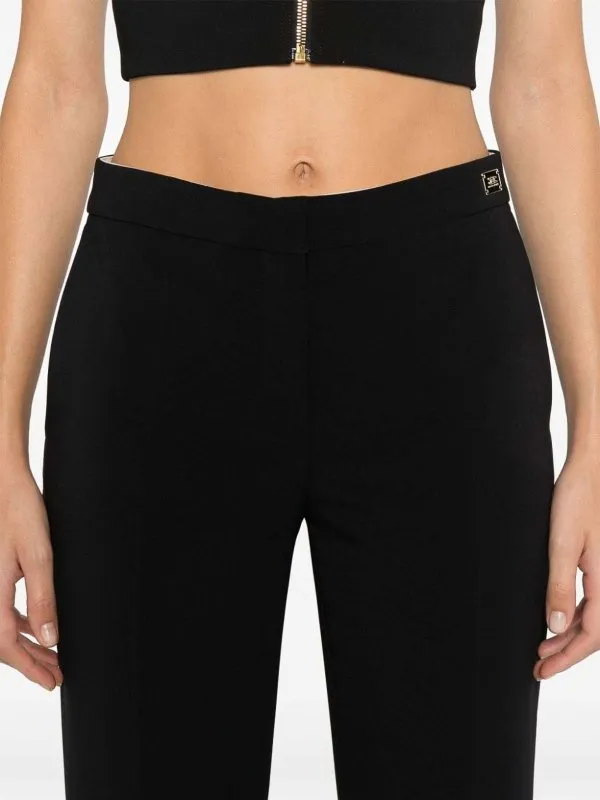 Elisabetta Franchi Pantalón Casual - Negro