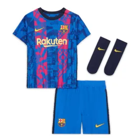 Equipación Nike Barcelona bebé 3 - 36 meses 3a 2021 2022