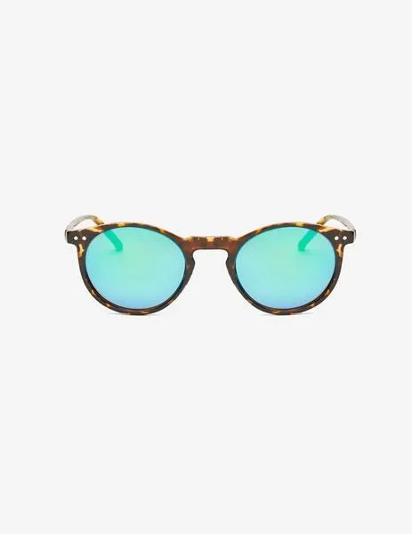 Gafas HYDROPONIC EW BAY - Tortoise Matte + Green Mirror