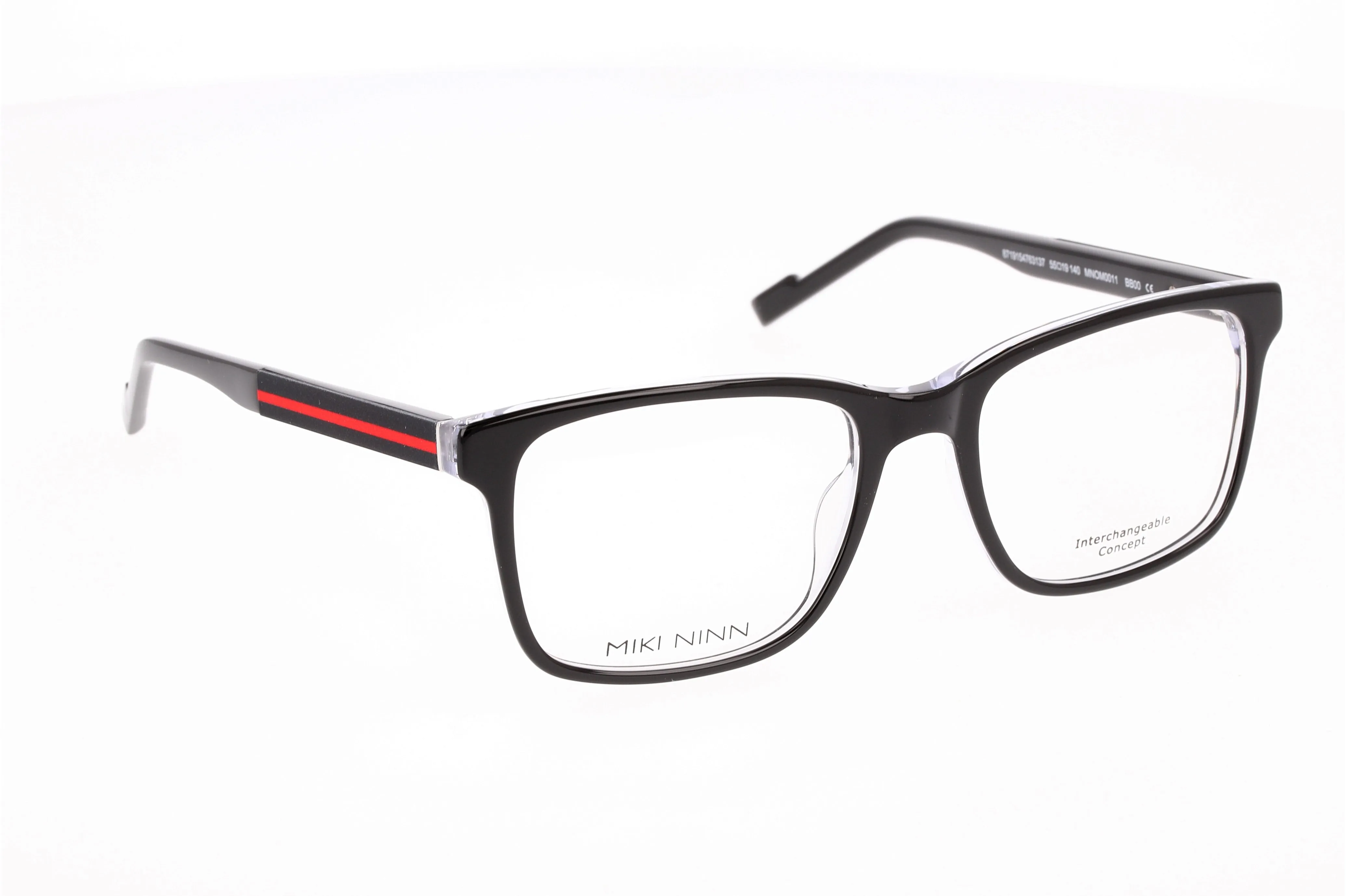 Gafas oftálmicas Miki Ninn MNOM0011 Hombre Color Negro