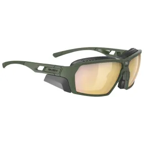 Gafas Rudy Project Agent Q Olive Mat Multilaser Gold