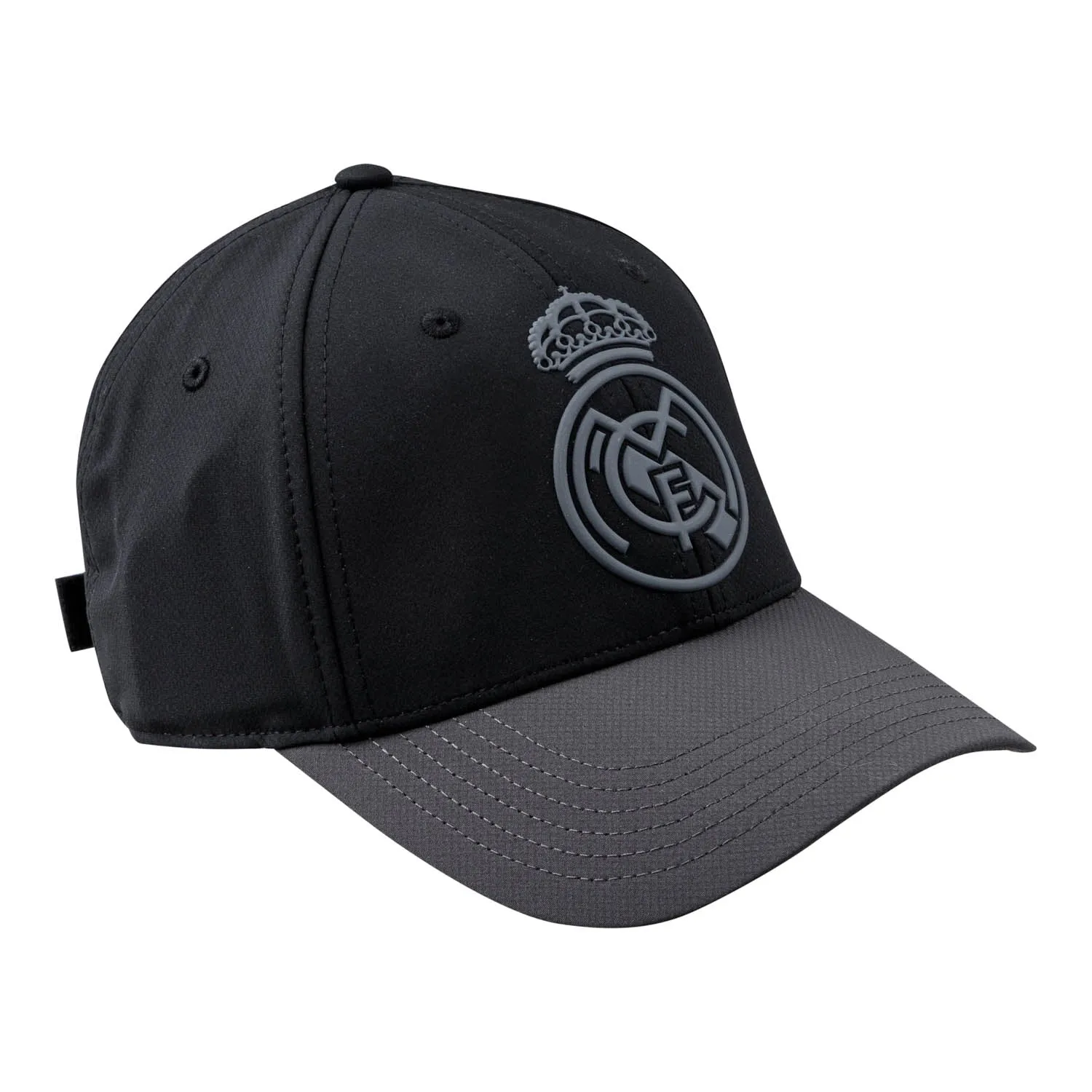 Gorra Escudo Negra/Gris Real Madrid