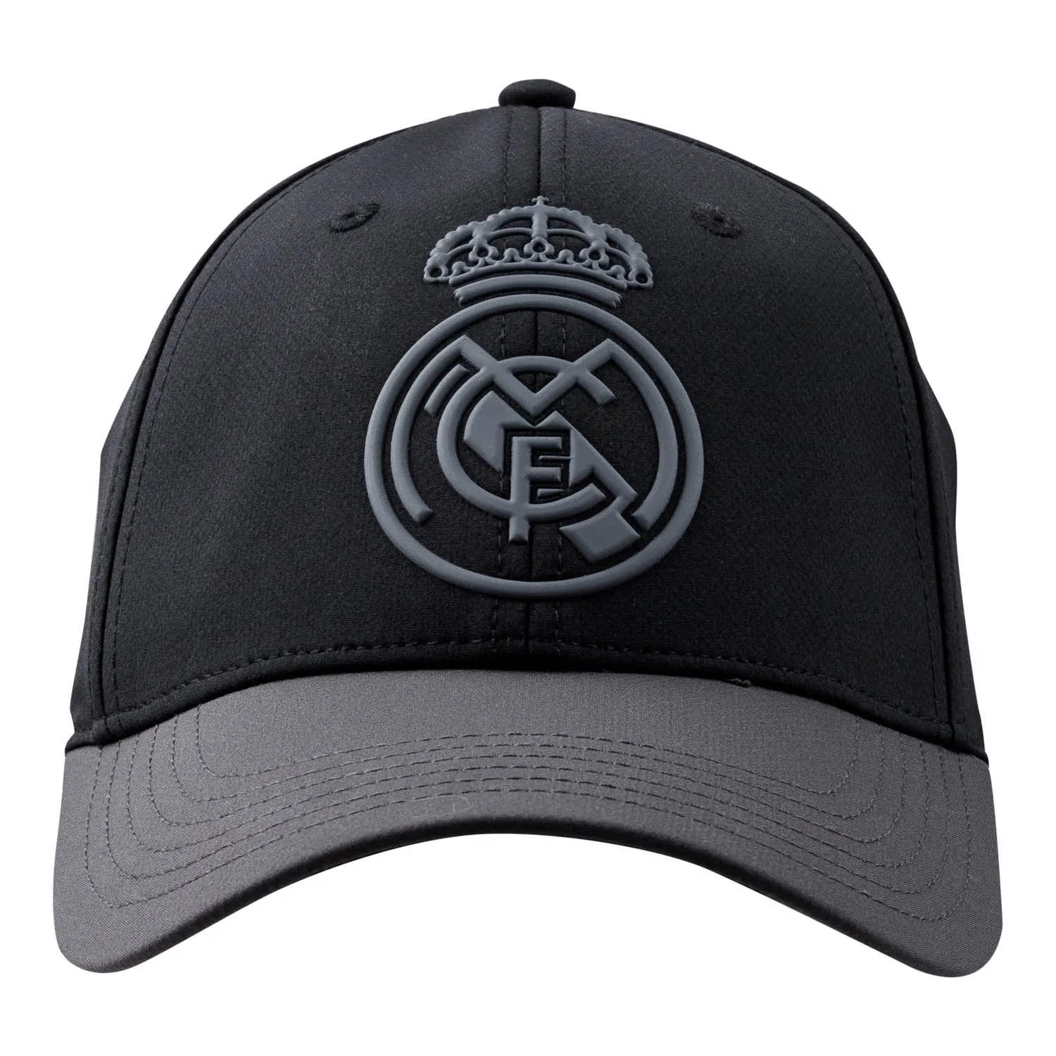 Gorra Escudo Negra/Gris Real Madrid