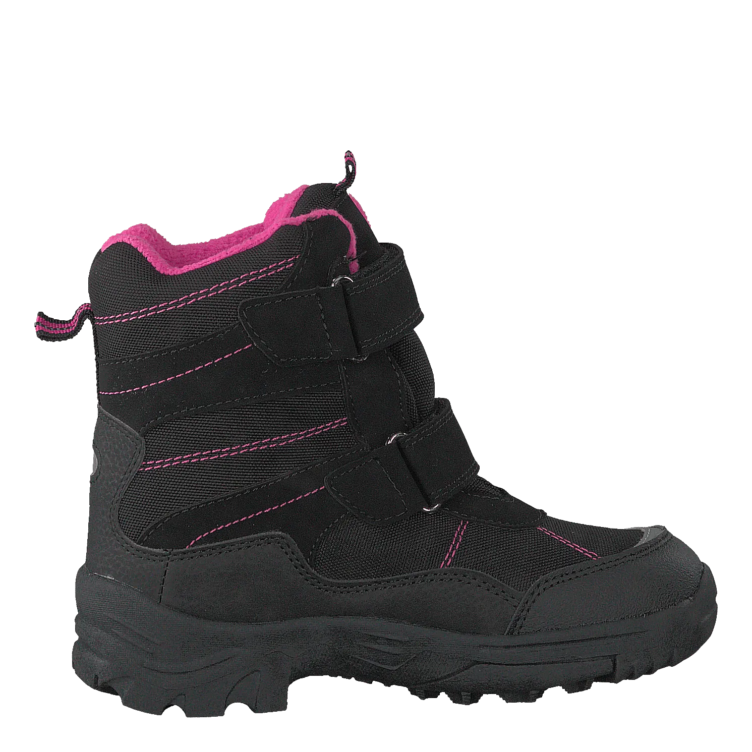 Gulliver zapatos 430-9113 Waterproof Warm Lined Black/fuchsia