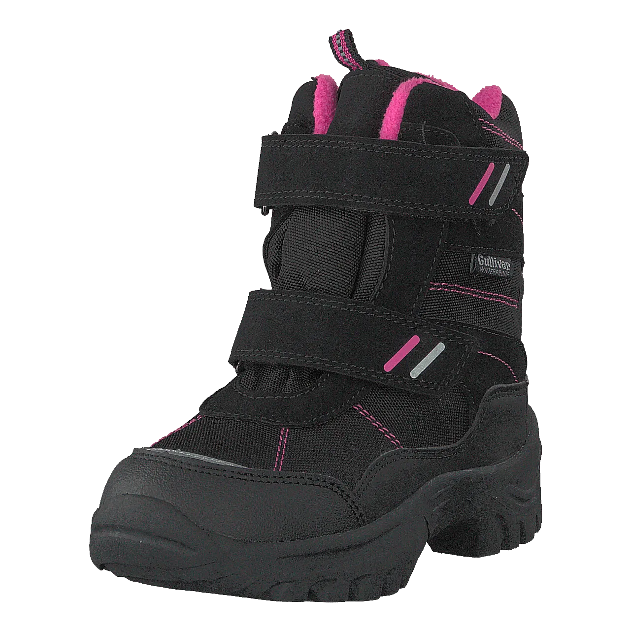 Gulliver zapatos 430-9113 Waterproof Warm Lined Black/fuchsia