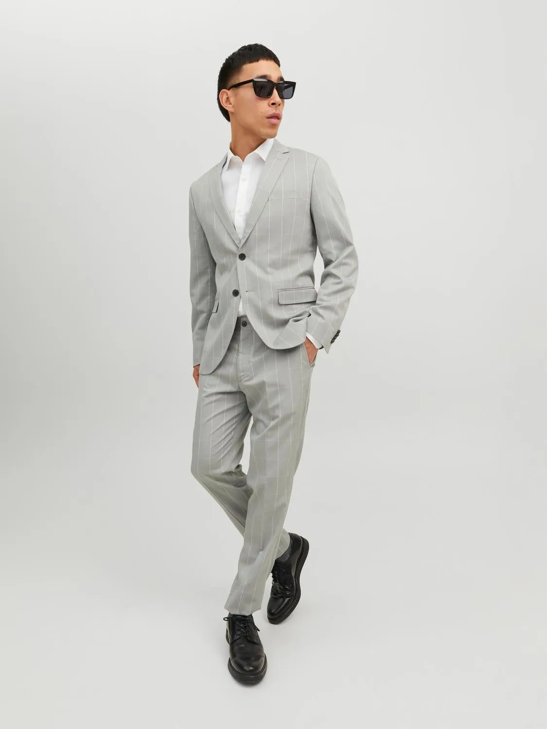 JPRFRANCO Trajes Corte super slim | Gris claro | Jack & Jones®