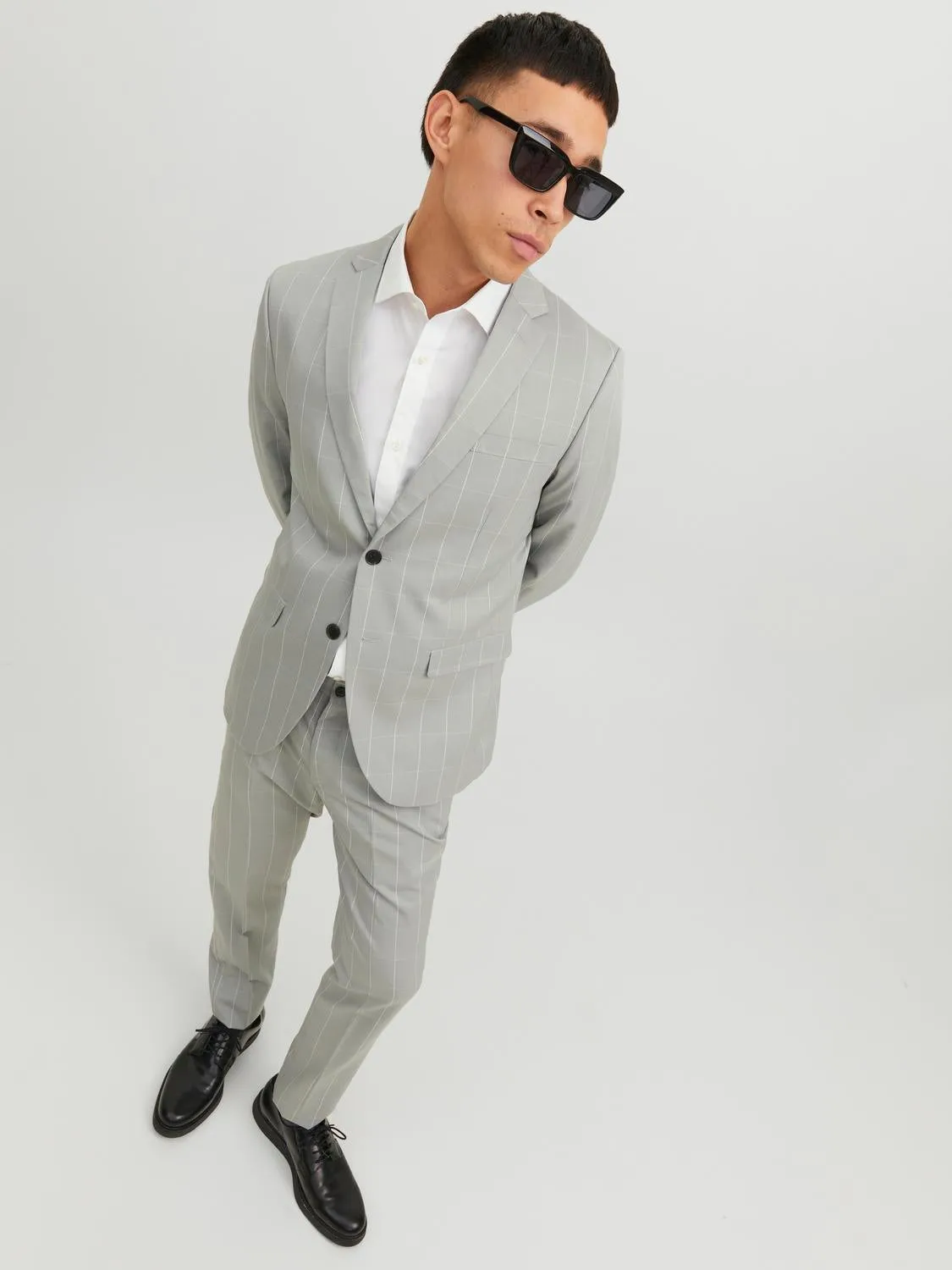 JPRFRANCO Trajes Corte super slim | Gris claro | Jack & Jones®