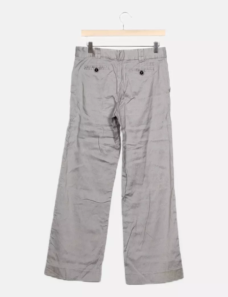 Massimo Dutti Pantalón chino gris