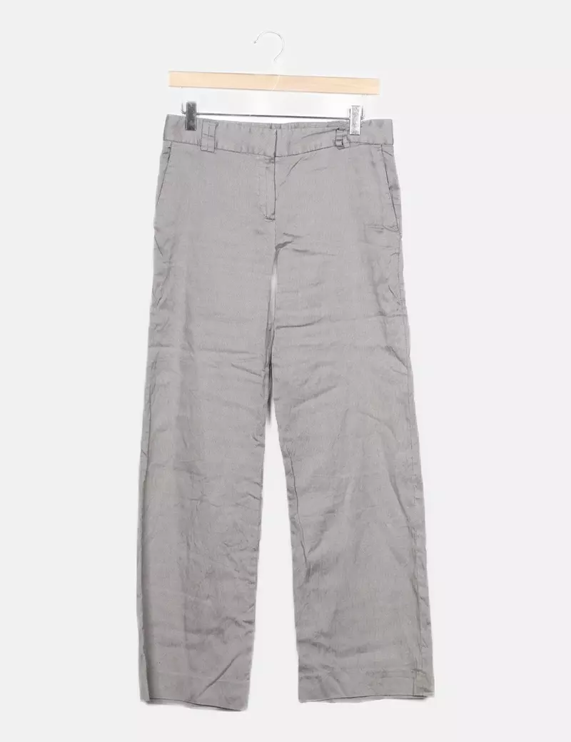 Massimo Dutti Pantalón chino gris