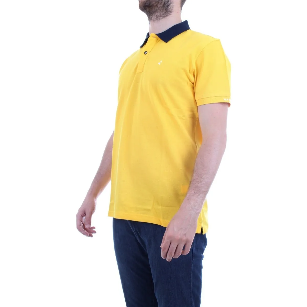 NV82081 polo hombre amarillo