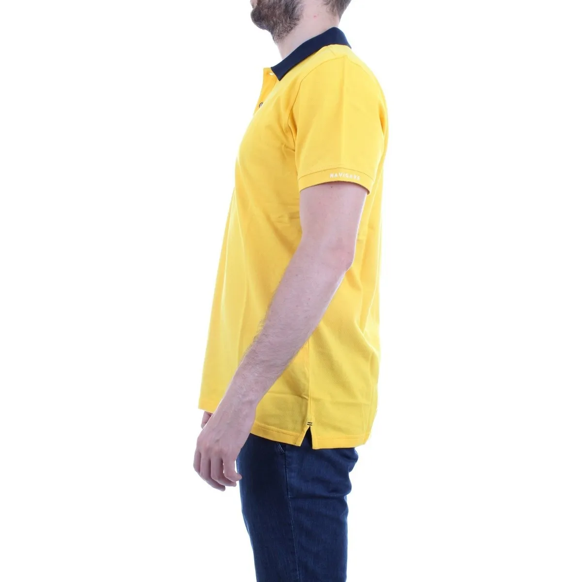 NV82081 polo hombre amarillo