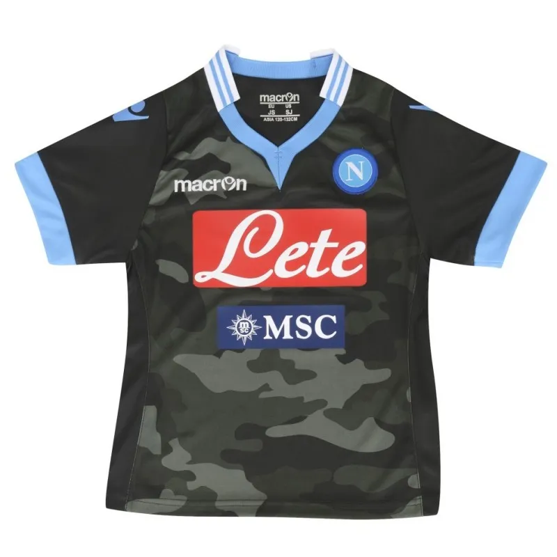 Nápoles réplica jersey de distancia de camuflaje bebé 2013/14 Macron