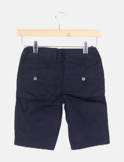 Okaidi Pantalón chino azul marino