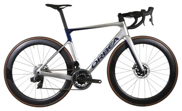 Orbea Producto renovado - Orbea Orca M11 ELTD PWR Sram Red AXS 12V Gris Azul 2023 Bicicleta de carretera