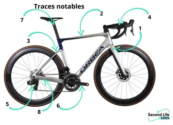 Orbea Producto renovado - Orbea Orca M11 ELTD PWR Sram Red AXS 12V Gris Azul 2023 Bicicleta de carretera