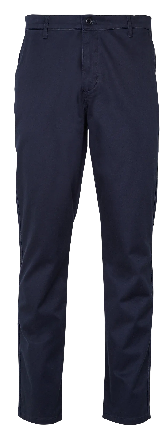 Pantalón chino slim fit de algodón elástico en azul