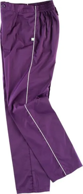 Pantalón cintura elástica Morado Blanco