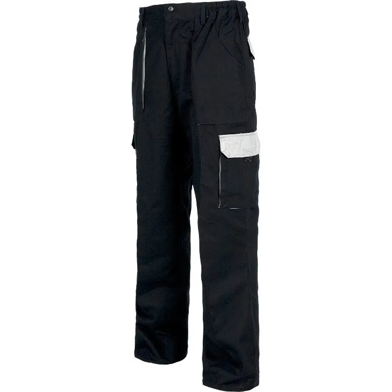 Pantalón de algodón combinado con bolsillos inclinados WORKTEAM Future WF1560