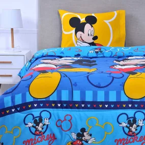 Plumón Infantil Disney 1,5 Plazas Mickey Blue